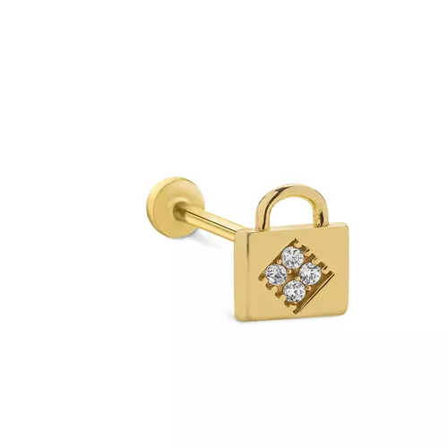 KİLİT TRAGUS KÜPE