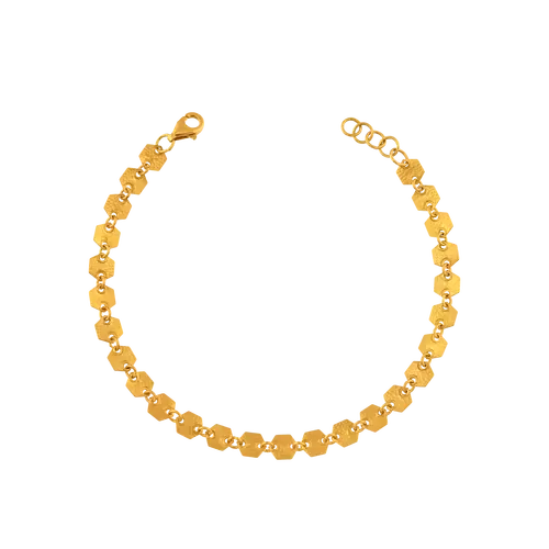 Altıgen Plaka Bileklik