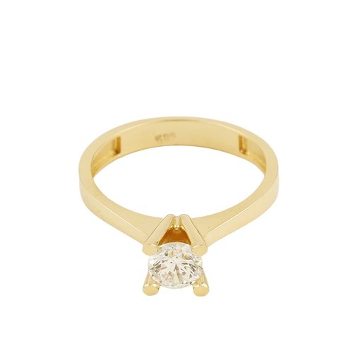 ALTIN TEKTAŞ YÜZÜK