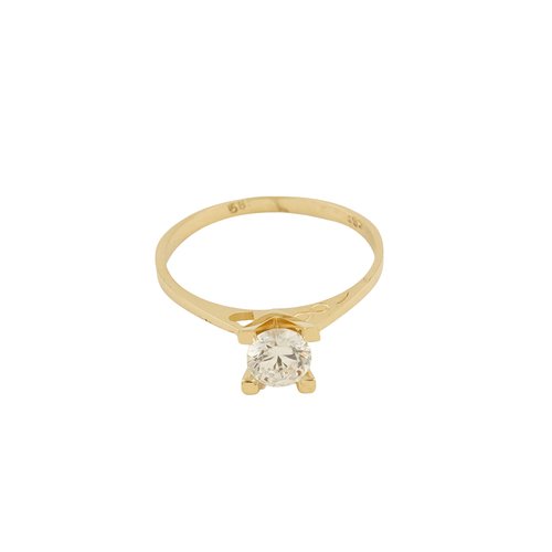 SONSUZLUK VE KALP ALTIN TEKTAŞ YÜZÜK