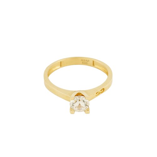 ALTIN SONSUZLUK DETAY TEKTAŞ YÜZÜK