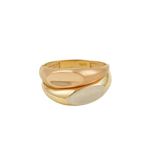 ÇİFT RENKLİ TASARIM YÜZÜK