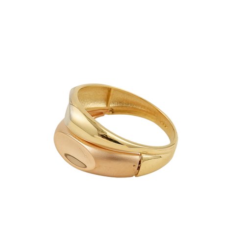 ÇİFT RENKLİ TASARIM YÜZÜK