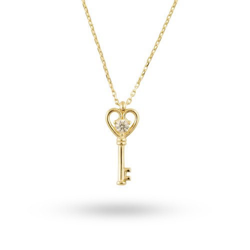 KALPLİ ANAHTAR KOLYE