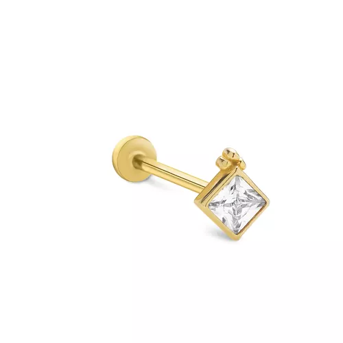 PRENSES TAŞLI TRAGUS KÜPE