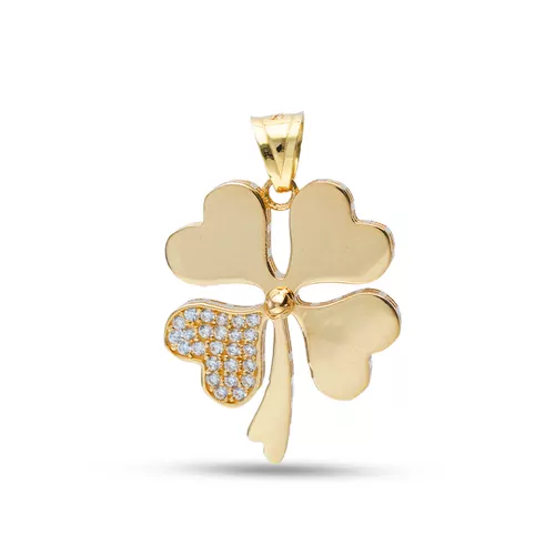 DÖRT YAPRAKLI YONCA KOLYE UCU CHARM