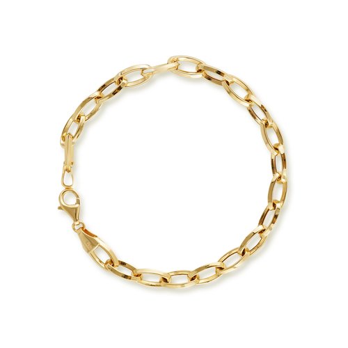 OVAL ZİNCİRLİ BİLEKLİK