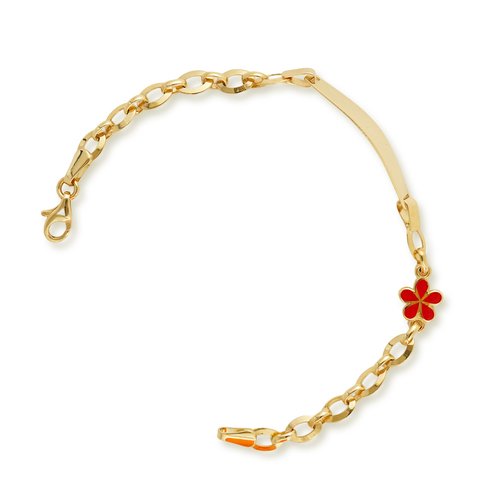 KIRMIZI MİNELİ ÇİÇEKLİ BEBEK KÜNYE