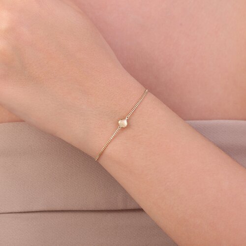 Minimalist Kalp Bileklik