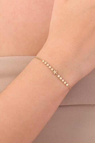 Top Kenarlı Deniz Yıldızı Bileklik