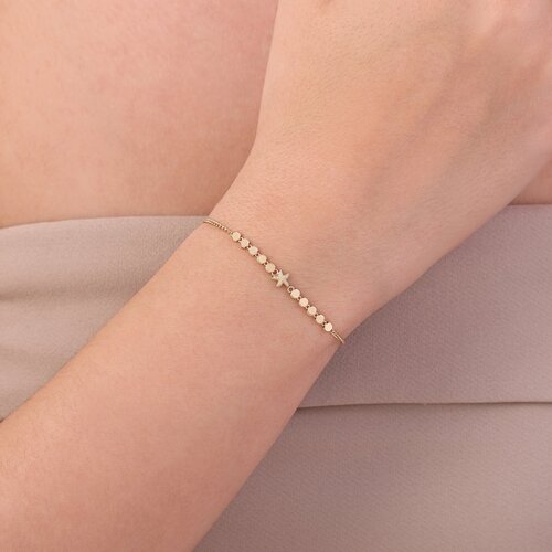 Top Kenarlı Deniz Yıldızı Bileklik