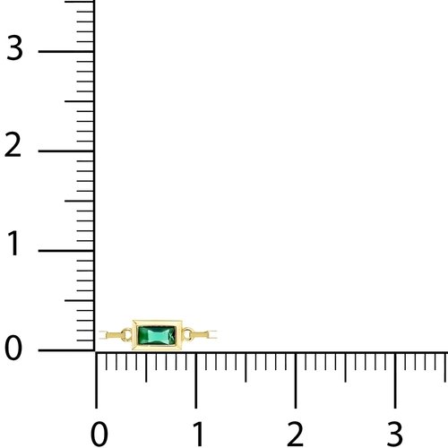 Mini ATAÇ ZÜMRÜT BAGET TAŞLI BİLEKLİK
