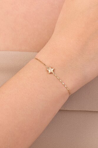 Minimalist Yıldız Bileklik