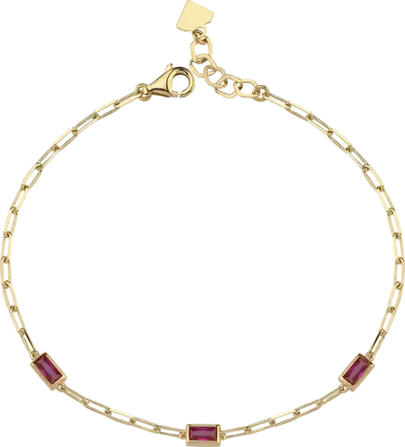 Renkli Taşlı Tasarım Bileklik