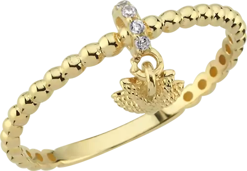 TON KENARLI SALLANTILI YÜZÜK