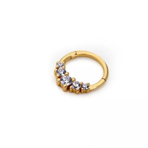 MİNİ TAŞLI HELİX PİERCİNG KÜPE