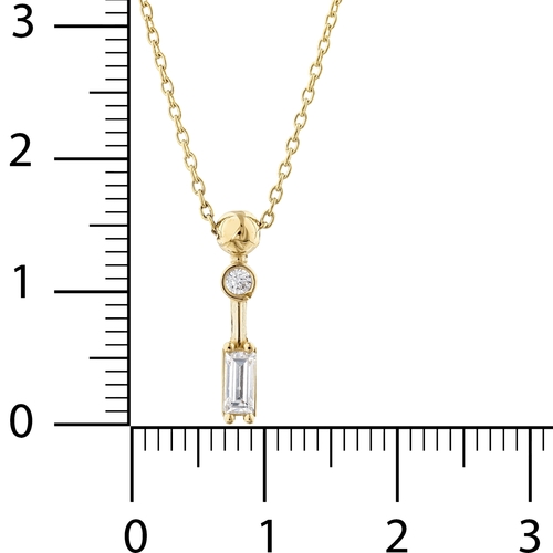 Minimal ve Baget Taşlı Çubuklu Toplu Kolye