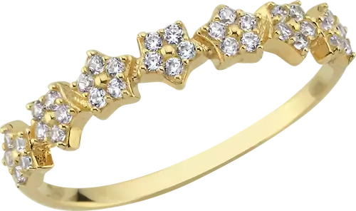 TAŞLI YILDIZ YÜZÜK