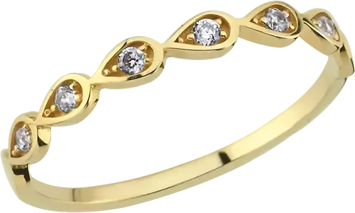 TAŞLI YARIMTUR YÜZÜK