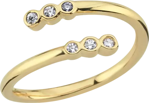 TRİA TAŞLI SARMAL YÜZÜK