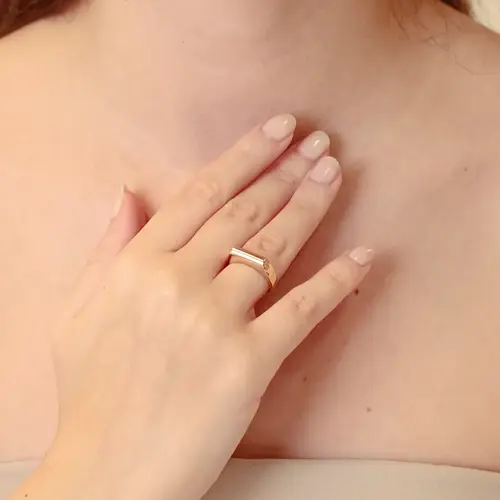 Stone Cylinder Ring