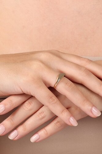 Altın Tasarım Yüzük