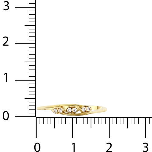 Üçlü Taşlı Tasarım Yüzük