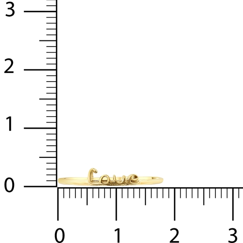 Minimal Love Yazılı Yüzük