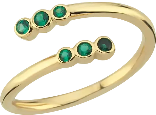 ZÜMRÜT SARMAL YÜZÜK