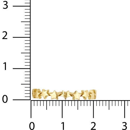 Minimal Sıralı Yıldız Yüzük