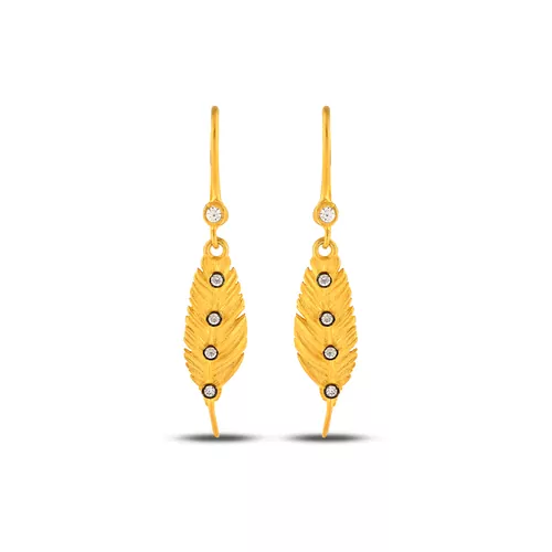 Taşlı Başak Küpe