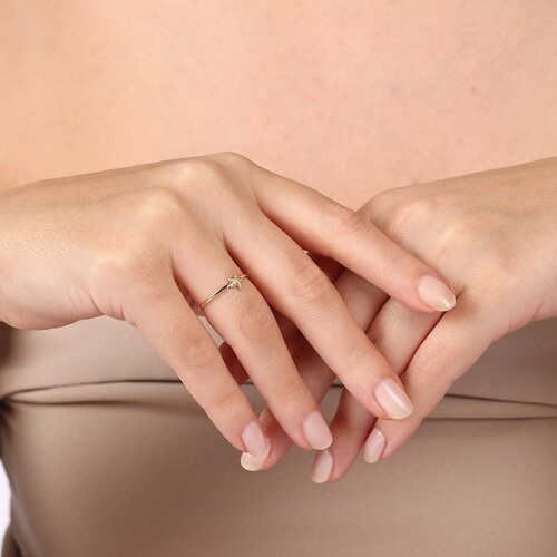 Minimal Deniz Yıldızı Yüzük