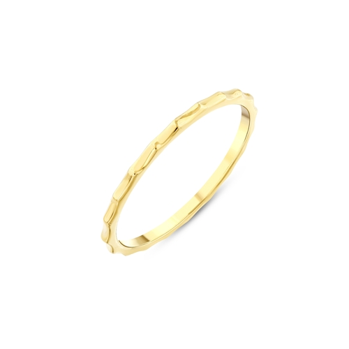 Minimal Dik Dalgalı Yüzük