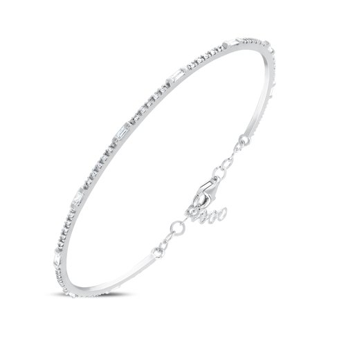 PIRLANTA 0.51 CT. BAGET KELEPÇE BİLEKLİK