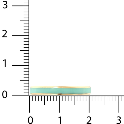 Turkuaz Mineli Altın Yüzük