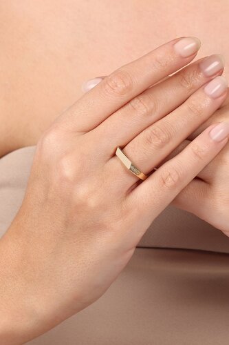 Geometrik Kesim Yüzük