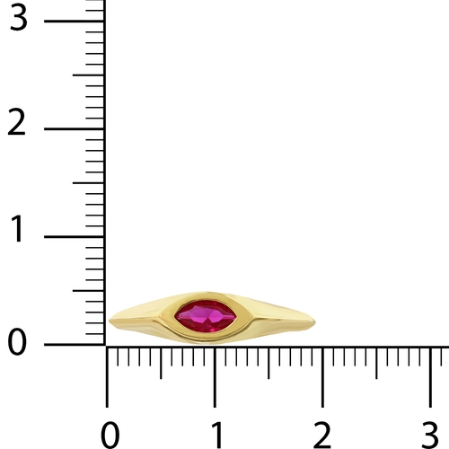 Ruby Markiz Taşlı Yüzük