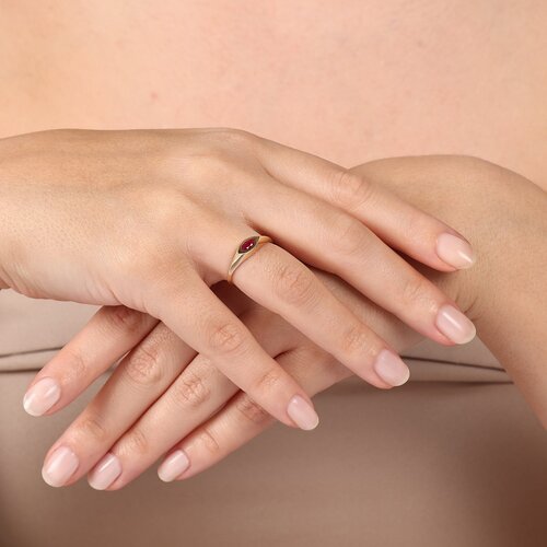 Ruby Markiz Taşlı Yüzük