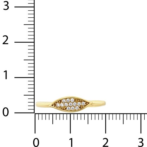 Taşlı Yaprak Yüzük