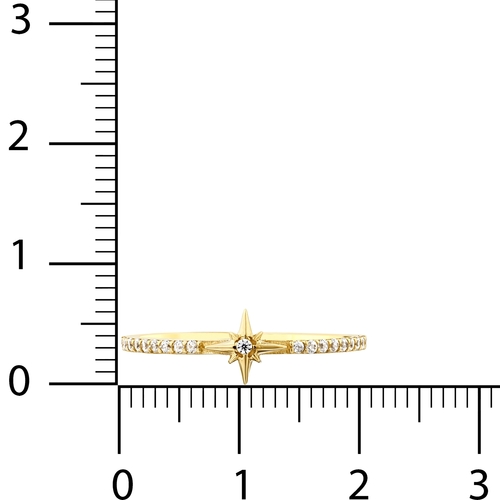 Minimal Kutup Yıldızlı Yarım Tur Yüzük