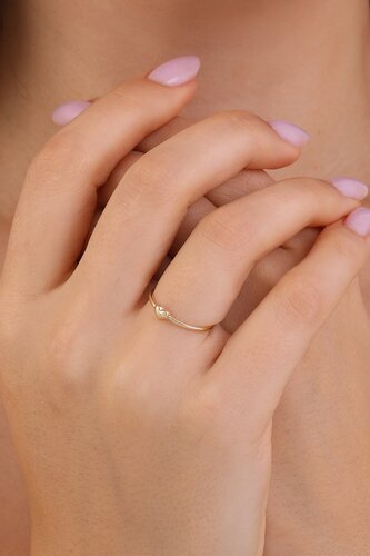 Minimal Kalp Yüzük