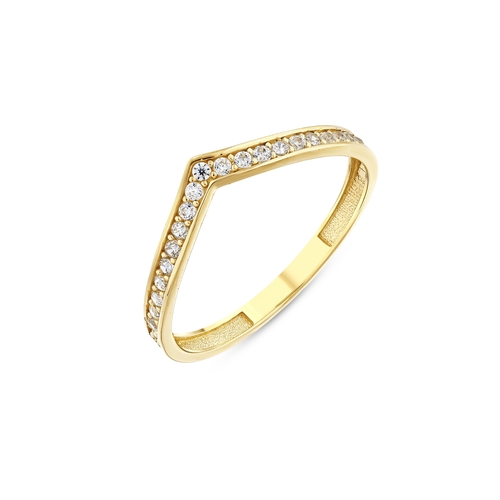 Taç Yarım Tur Yüzük