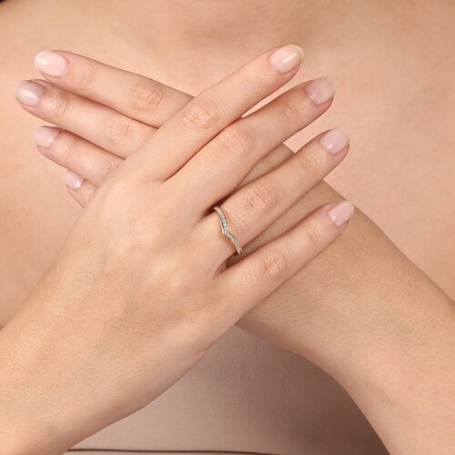 Taç Yarım Tur Yüzük