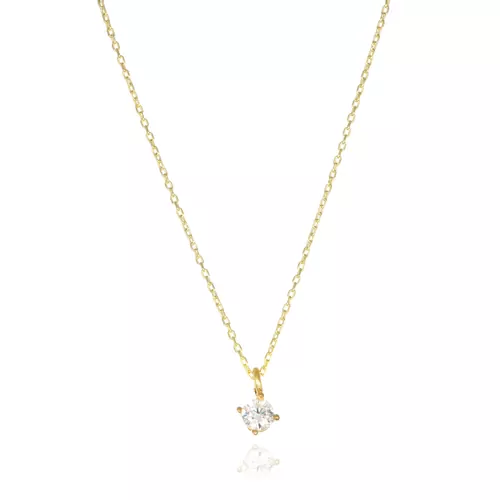 MİNİMAL TAŞLI KOLYE