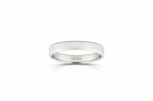 Modern Classic Wedding Band