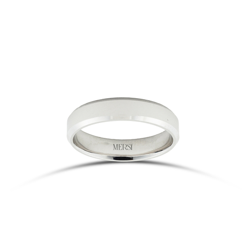 Modern Classic Wedding Band