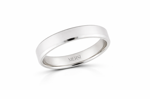 Modern Classic Wedding Band