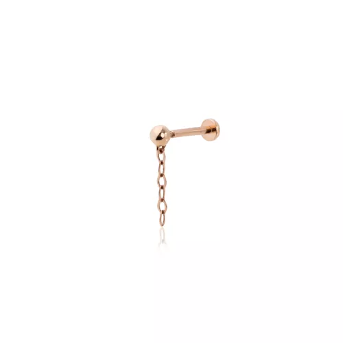 ROSE ZİNCİR TRAGUS KÜPE