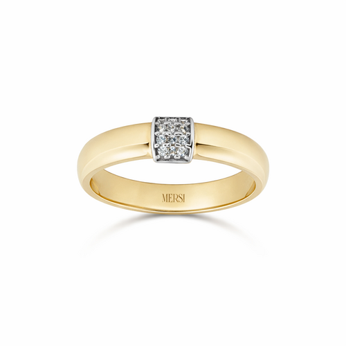 GOLD STONE TRENDING RING