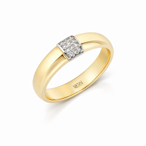 GOLD STONE TRENDING RING